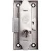 Image de Serrure espagnolette 80x55mm axe 35mm longueur du canon 12mm droite finition fer - DEVISMES - 12383-005-D