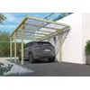 Image de Carport en bois toit plat Jean Cerland 15,6m²