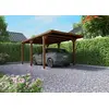 Image de Carport bois toit plat Victor Cerland 16,5 m²