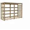 Image de Abri bûches en bois Cerland Colombus l.238 x P.82 xH.174 cm