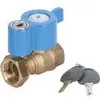 Image de Sferaco - Robinet compteur eau - Robinet compteur cadenassable Mâle 3/4" (20x27) - écrou tournant 3/4" (20x27)
