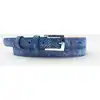 Image de Glove Story - Ceinture femme fantaisie blue jean-Blue Jean T.95/110