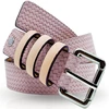 Image de Glove Story - Ceinture en Cuir & Croute de Cuir rose T.85/100