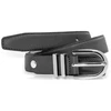 Image de Glove Story - Ceinture en Cuir & Croute de Cuir noire T.90/105