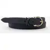 Image de Glove Story - Ceinture femme passants croises gris-Gris T.95/110