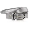Image de Glove Story - Ceinture en Cuir doublure Synderme grise T.85/100