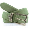 Image de Glove Story - Ceinture en Cuir & Croute de Cuir verte T.100/115