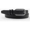 Image de Glove Story - Ceinture en Cuir pleine fleur noire T.100/115
