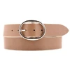 Image de Glove Story - Ceinture en Cuir pleine fleur taupe T.90/105