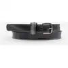 Image de Glove Story - Ceinture en Cuir de vachette femme largeur 25mm ctf028 gris-Gris T.90/105