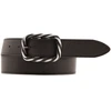 Image de Glove Story - Ceinture en Cuir F-10 noire T.90/105