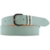 Image de Glove Story - Ceinture en Cuir & Croute de Cuir acqua T.95/110