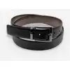 Image de Glove Story - Ceinture cuir de vachette homme-réversible-Largeur 35mm-noir-marron T.100/115