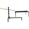 Image de Support crémaillère avec grille PVM - Hauteur 36 cm