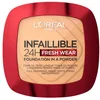 Image de L'Oréal Paris Infaillible 24H Fresh Wear Fond de Teint Poudre Miel Doré 53g | Sans transfert, Résistant eau humidité sueur, Testé dermatologique non comédogène, Texture innovante fusionne avec peau