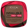 Image de L'Oréal Paris - Fond de Teint Poudre Longue Tenue - Waterproof - Infaillible 24H Fresh Wear - Teinte : Ebène (390) - 9 g