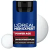 Image de L'Oréal Men Expert Soin du visage anti-rides pour homme, crème hydratante anti-âge pour peaux fatiguées et mates, crème pour le visage pour homme à l'acide hyaluronique, Power Age, 1 x 50 ml