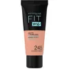 Image de Maybelline New-York - Fond de teint Fluide Fit Me Matte & Poreless - Peaux normales à grasses - Teinte : 245 Beige Classique - 30 ml