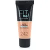 Image de Maybelline New-York - Fond de teint Fluide Fit Me Matte & Poreless - Peaux normales à grasses - Teinte : 242 Miel Clair - 30 ml