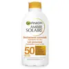 Image de GARNIER Ambre Solaire Hydra 24H - Lait Solaire FPS 50+ - Protège des UVA & UVB - Hydratation 24h - Sans Parfum - Absorption Rapide - Au Beurre De Karité - Tous Types de Peaux - 200 ml