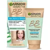 Image de Garnier Crème BB Skin Active, pour peaux mixtes à grasses, avec FPS 25, acide hyaluronique, extrait d'aloe vera et pigments minéraux, corrige et éclaircit la peau, couleur claire, 50 ml (lot de 1)]