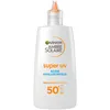 Image de GARNIER Ambre Solaire - Super UV Fluide FPS 50 - Contre les UVA, UVB & UVA - Combat Les Imperfections - Enrichi En Niacinamide, Acide Salicylique, Zinc PCA - Visage - Tous Types de Peaux - 40 ml