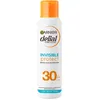 Image de Garnier Delial Invisible Protect Brume solaire corporelle à l'aloe vera Haute protection FPS 30 Finition transparente Non collante Très résistante à l'eau 150 ml