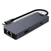 Image de INOVU INST6CG2 - Station d'accueil USB-C 6 Ports - HDMI 4K @ 60 Hz / 2X USB-A/USB-C/USB-C avec Charge 100W / Ethernet RJ45 - Compatibilité avec PC, Notebook, Smartphone, Tablette
