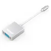 Image de INOVU INADPVGAC - Adaptateur USB-C vers VGA - Résolution Full HD (1920 x 1080) @ 60 Hz - Compatibilité avec appareils équipés de Port USB-C - Plug & Play