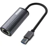 Image de INOVU INADPETHA - Adaptateur réseau USB 3.0 vers Gigabit Ethernet RJ45 - Vitesses de Transfert : 10/100/1000 Mbps - LED état de Fonctionnement - Plug & Play - Câble : 18 cm