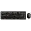 Image de INOVU WKS10 - Pack Clavier Souris - sans Fil - Noir - Souris Optique - Clavier AZERTY - Dongle USB Inclus - Activités de Bureau