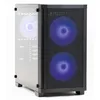 Image de Fox Spirit MG1 (Noir) - Boîtier PC - Mini Tour - 3 Ventilateurs ARGB Inclus - Compatible avec Carte mère Micro ATX et Mini ITX - Panneau latéral en Verre trempé