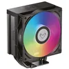 Image de Fox Spirit GT120 ARGB - Ventirad - 1x120 mm roulement hydraulique - 500 à 1750 RPM - 5 Heatpipes en cuivre de 6 mm à contact direct - Silencieux - Compatible Intel LGA 115X/1200/1700/1851- AMD AM4/AM5