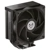Image de Fox Spirit GT120 - Ventilateur processeur - 1x120 mm - 500 à 1750 RPM - 5 Heatpipes en cuivre de 6 mm à contact direct - Silencieux - Compatible Intel LGA 115X/1200/1700/1851- AMD AM4/AM5