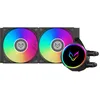 Image de Fox Spirit Lightflow GX240 ARGB - Ventilateur processeur - 2xPWM 120 mm (500-2200 RPM) - base cuivre sans oxygène - Tuyaux : 40 cm - Compatible Intel LGA 115X/1200/1700/1851/2011/2066 - AMD AM4/AM5