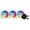 Image de Fox Spirit Lightflow GX360 ARGB Blanc - Ventilateur processeur x3 PWM ARGB 120mm - Watercooling - AIO - Compatibilité LGA115X / LGA1200 / LGA1700 / LGA2011 / LGA2066 / AM4 / AM5