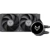 Image de Fox Spirit Lightflow GX240 Core - Ventilateur processeur - 2xPWM 120 mm (500-2200 RPM) - base cuivre sans oxygène - Tuyaux : 40 cm - Compatible Intel LGA 115X/1200/1700/1851/2011/2066 - AMD AM4/AM5
