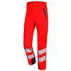 Image de Cepovett - Pantalon de Travail Stretch été Fluo Safe 4XL - Rouge/Bleu Foncé