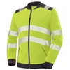 Image de Cepovett - Sweat-Shirt zippé VALLOUISE HV XL - Jaune/Noir