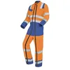 Image de Cepovett - Combinaison avec 2 Zip Fluo Safe XP 3XL - Orange/Bleu