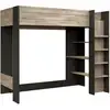 Image de Lit mezzanine 90x200 cm ARTLEY coloris bois clair