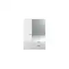 Image de Armoire 3 portes 2 tiroirs OPUS coloris blanc brillant