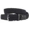 Image de OXBOW - Ceinture tressee elastique Noir - Taille Unique - Ceinture