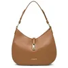 Image de LANCASTER Sac porté épaule en cuir ref_50238 Camel 32 * 30 * 8