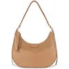 Image de LANCASTER | Dune - Grand Sac hobo Cuir de Vachette Grainé Camel