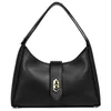 Image de LANCASTER Sac porte epaule en cuir Ref 61668 Noir