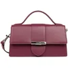 Image de LANCASTER | Paris Ily - Sac à Main Cuir de Vachette Lisse Bordeaux