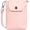 Image de LANCASTER | Milano Bao - Pochette smartphone Cuir de Vachette Grainé Rose fumé