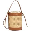 Image de LANCASTER Sac seau - Cannage Rotin
