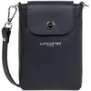 Image de LANCASTER | Milano Bao - Pochette smartphone Cuir de Vachette Grainé Bleu foncé